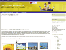 Tablet Screenshot of jakarta-onlineshop.com